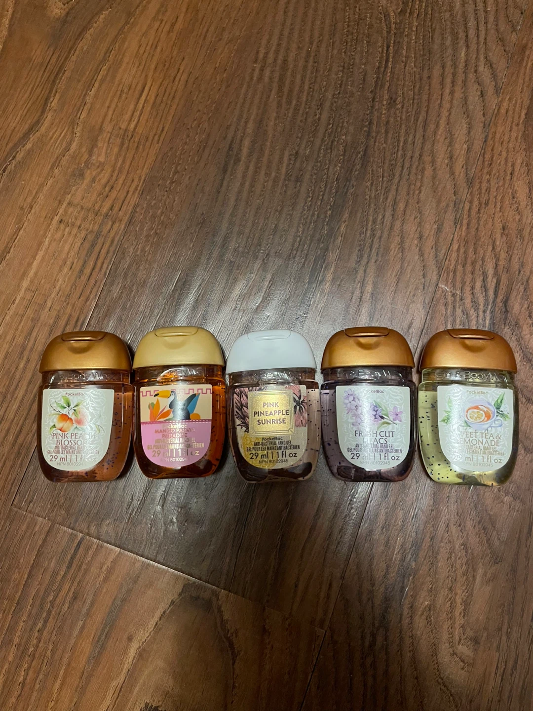 Bath and Body Works hand sanitizers
