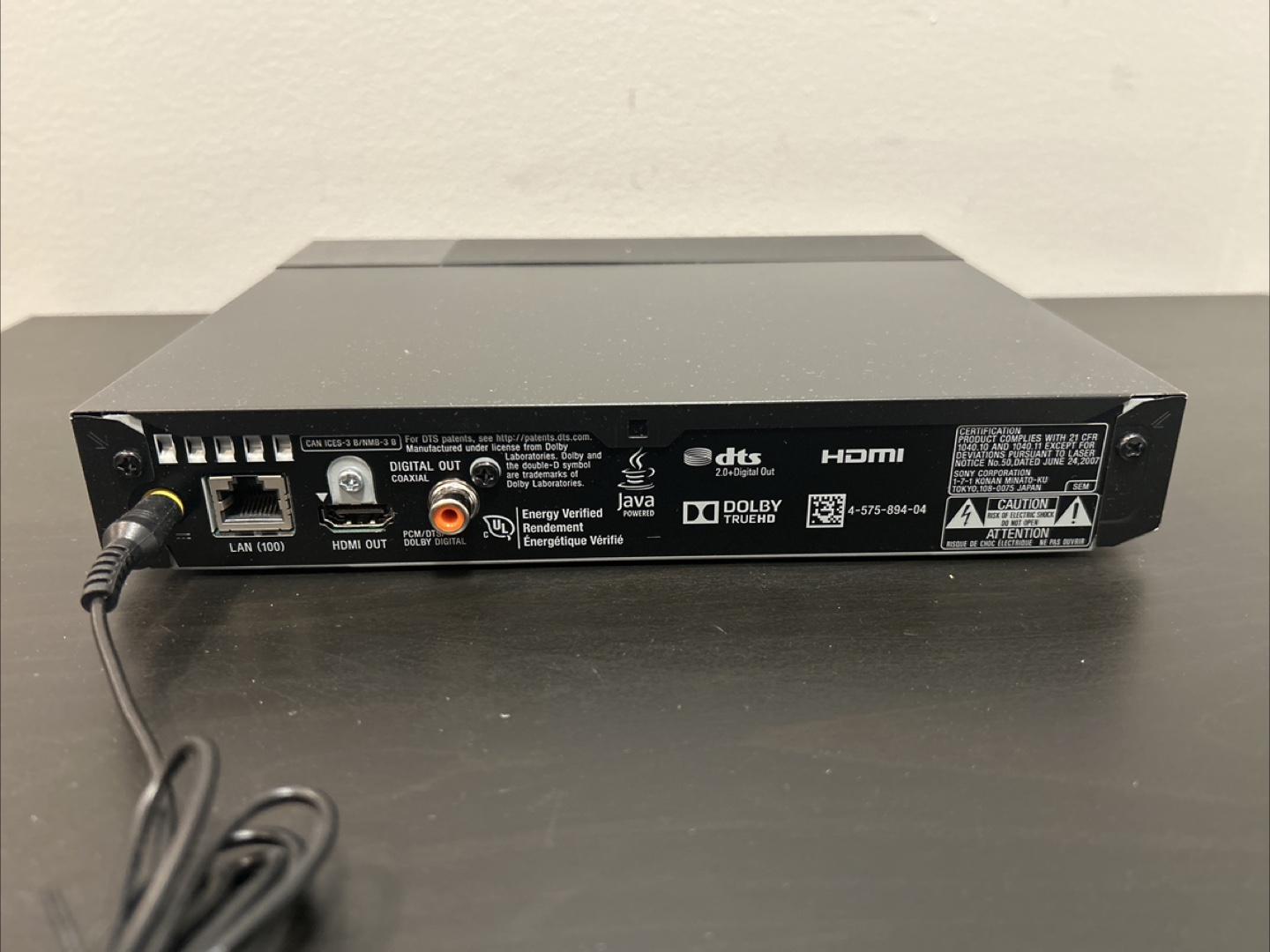 Sony Blu-ray DVD Player S 1700 - photo 5