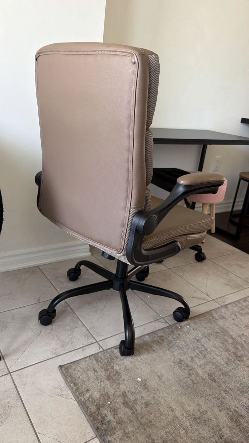 Brown Office Chair with Adjustable Height - photo 4