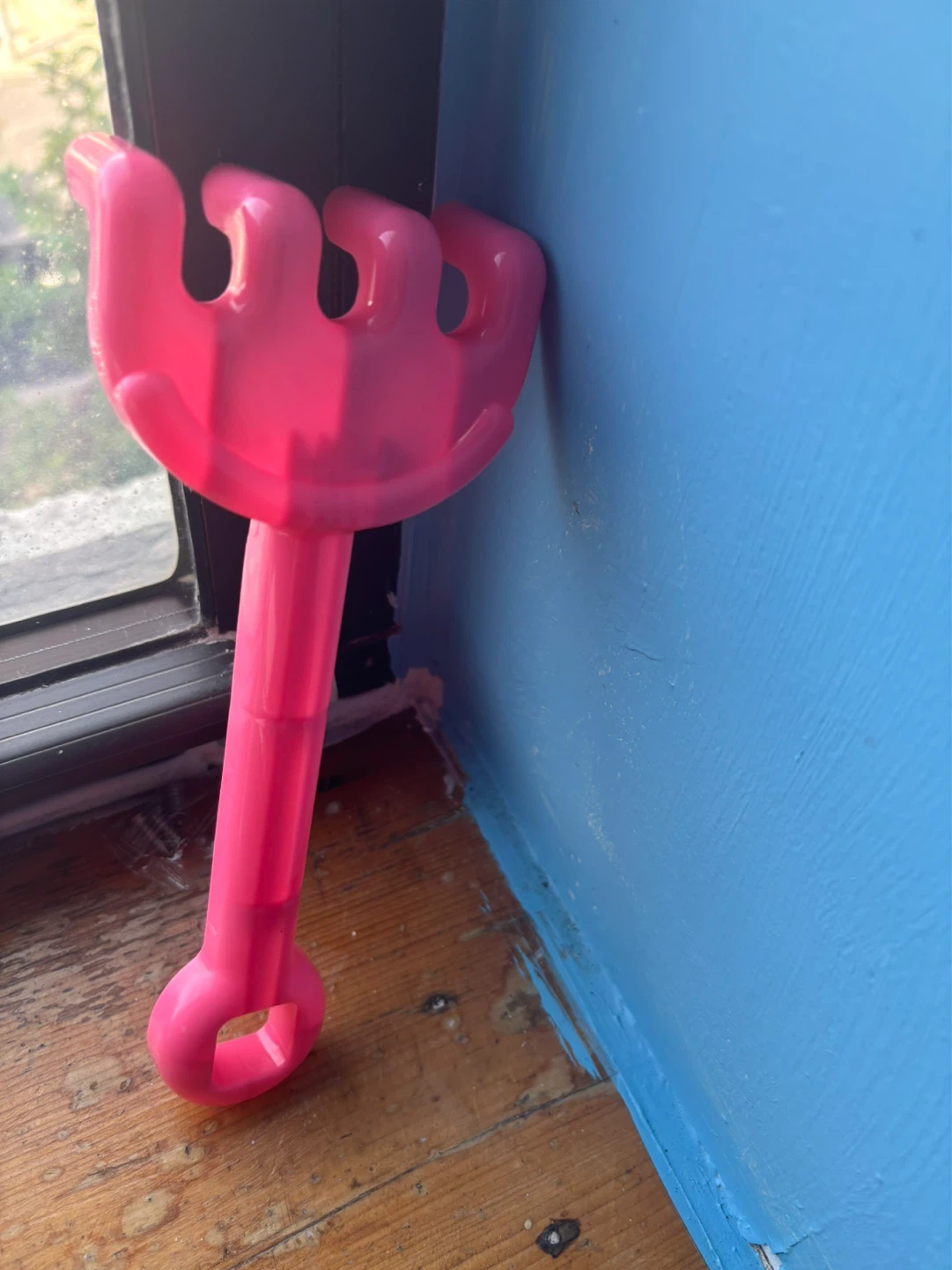 Pink Plastic Toy Rake - photo 2