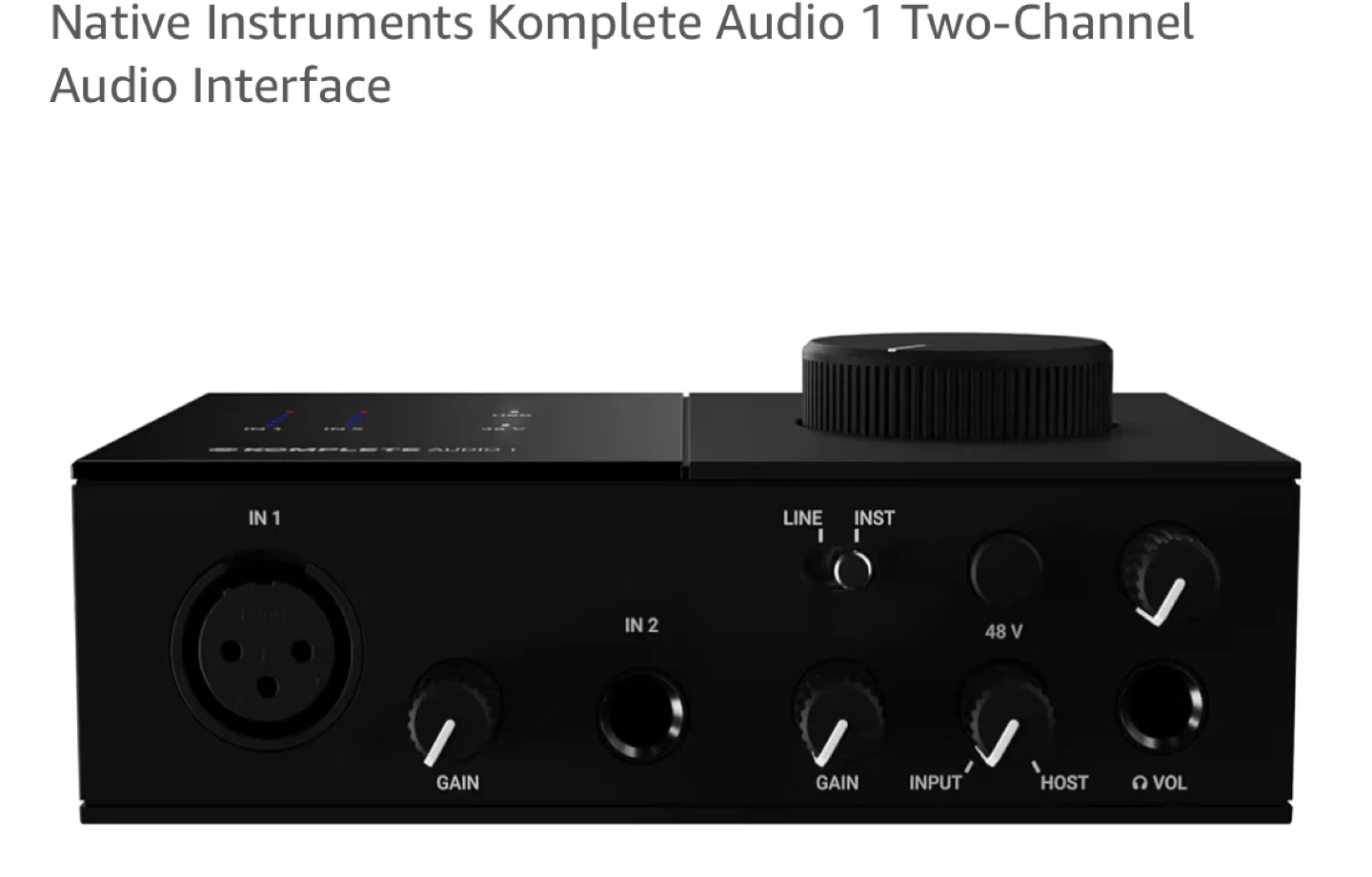 Komplete Audio 1 Two-Channel Audio Interface - photo 2