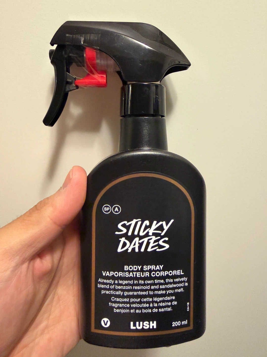 Lush Sticky Dates Body Spray