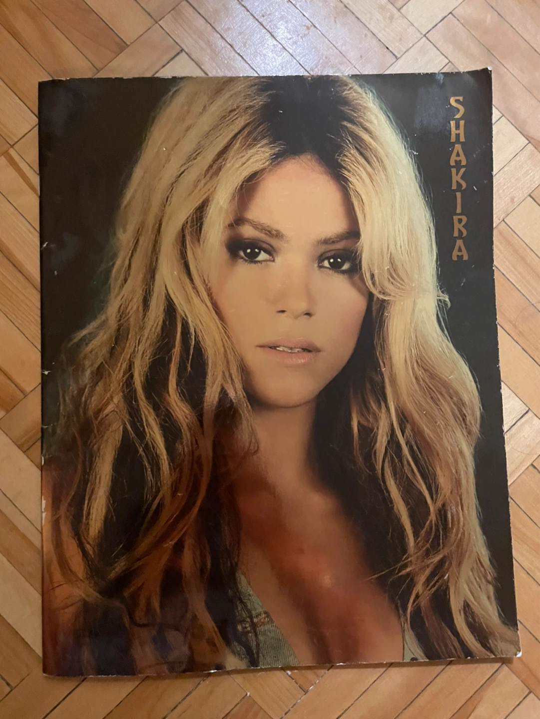 Shakira tour book