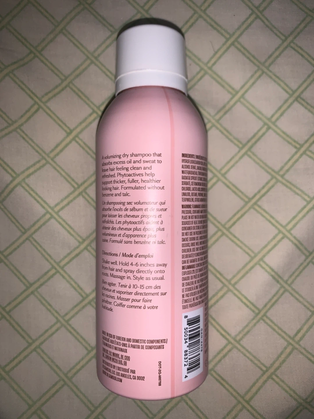 VEGAMOUR GRO Dry Shampoo - 3.95 oz (112 g) - photo 2