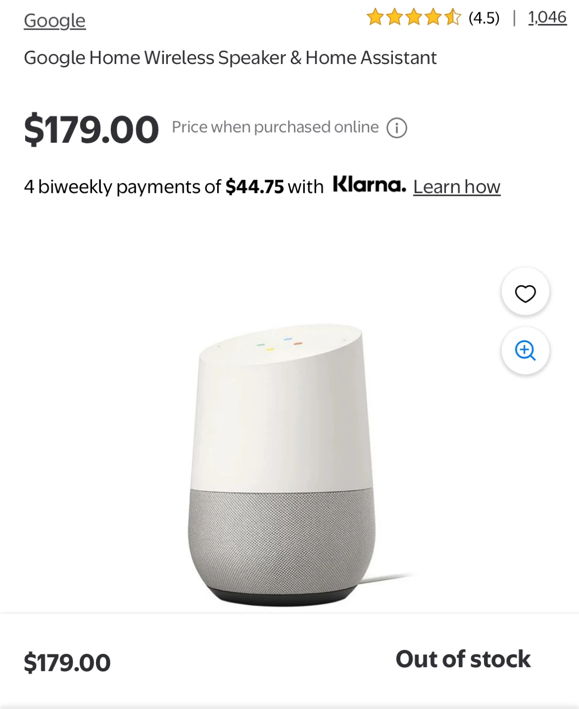 Google Home Wireless Speaker & Home Assistant