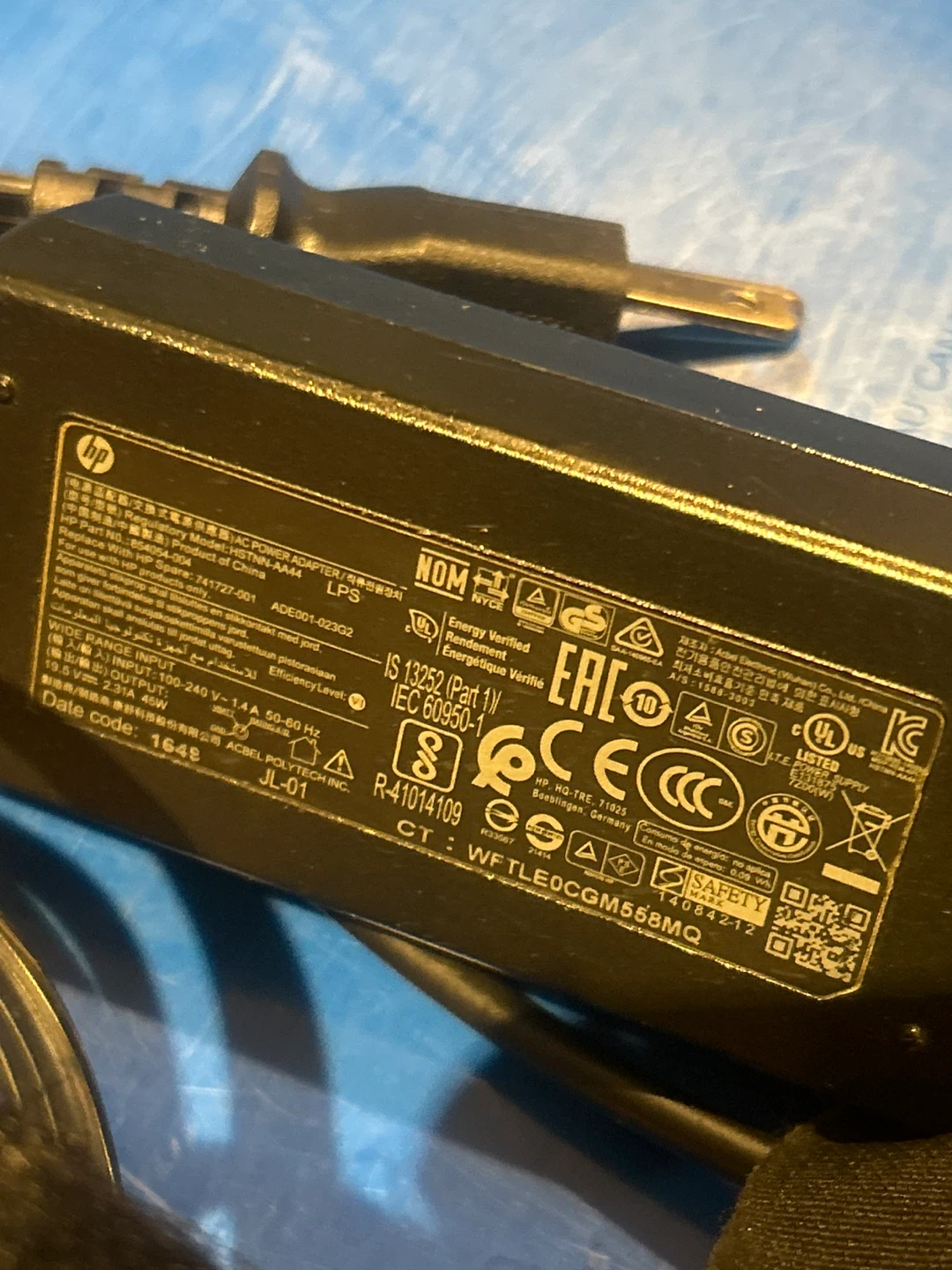 HP AC Power Adapter 65W