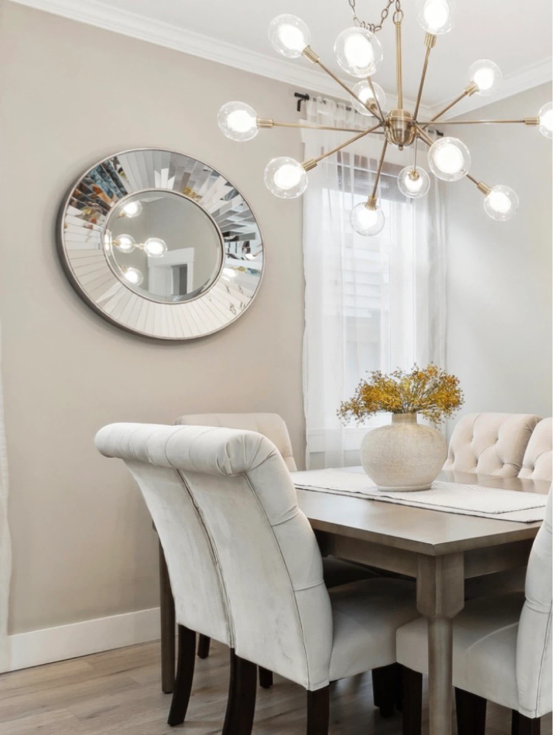 Round Beveled Mirror - photo 2