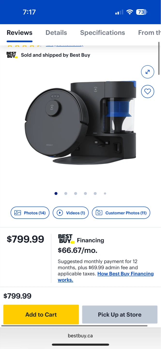Brand new ECOVACS DEEBOT N20 PRO PLUS Robot Vacuum & Mop