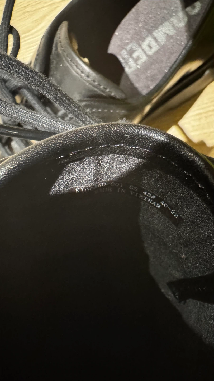 Camper Black Leather Derby Shoes - Size 40/41 - photo 5