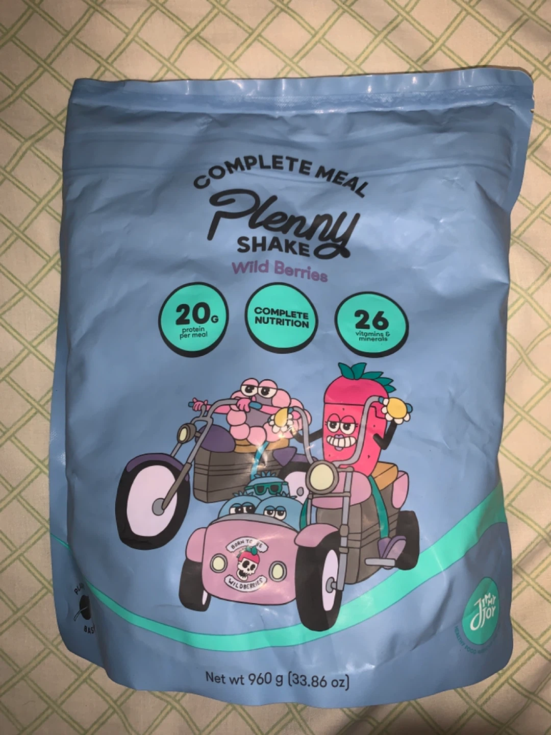 New Plenny Shake Wild Berries Jimmy Joy 33.86oz