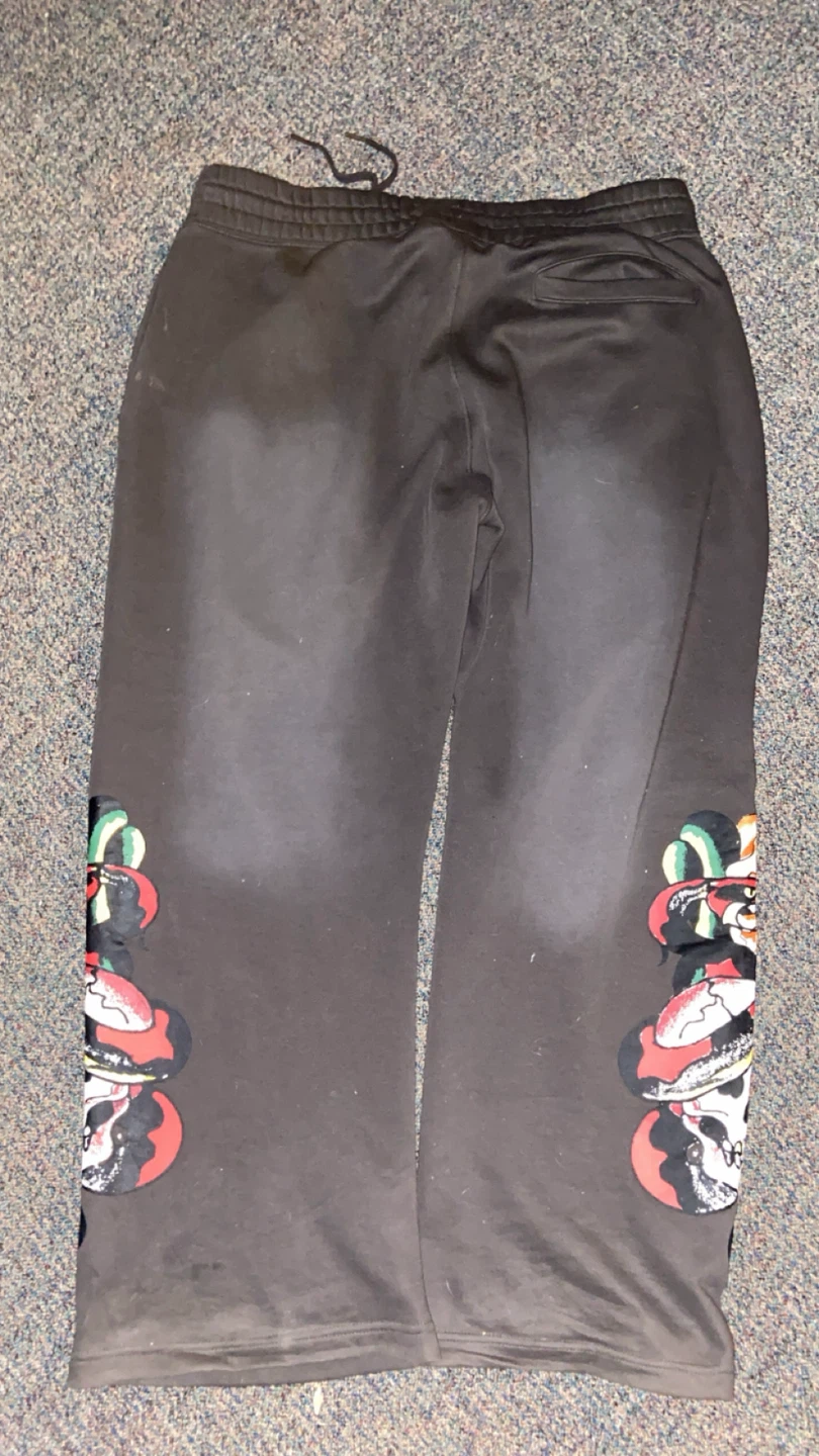 Baggy graphic sweatpants - photo 2