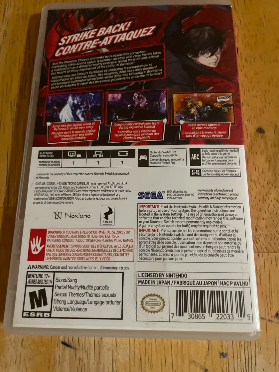 PERSONA5 STRIKERS - photo 3