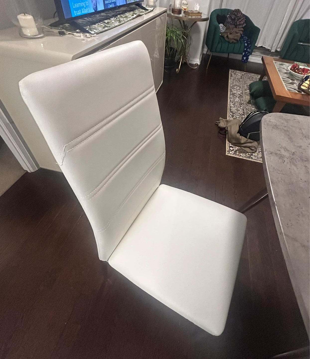 Compact Dining Set with 2 Chairs - photo 3