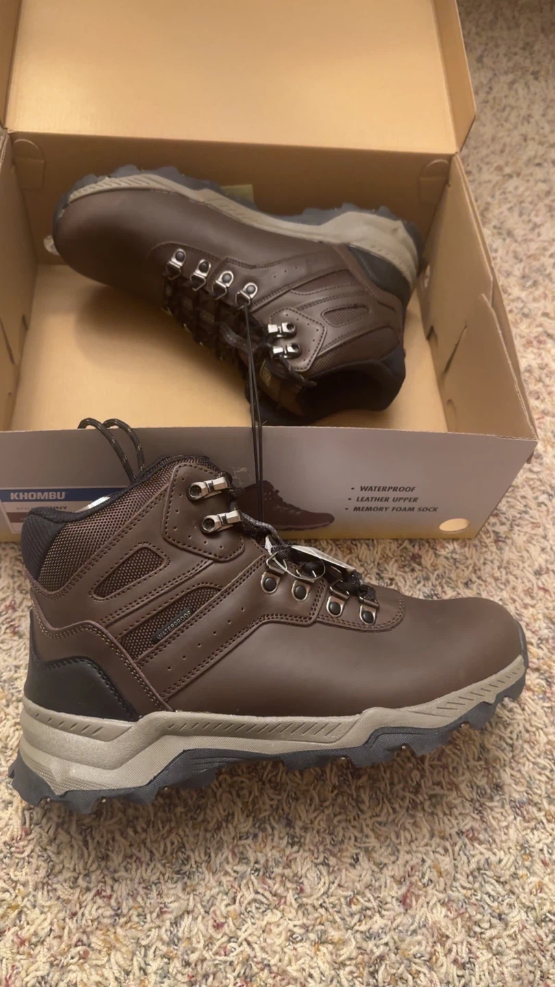 Khombu Men's Waterproof Hiker Boots - Size 9