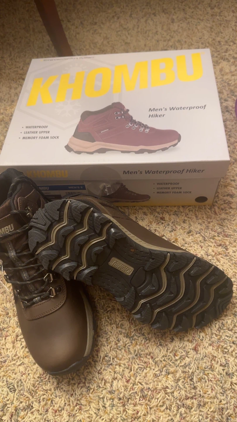 Khombu Men's Waterproof Hiker Boots - Size 9 - photo 5