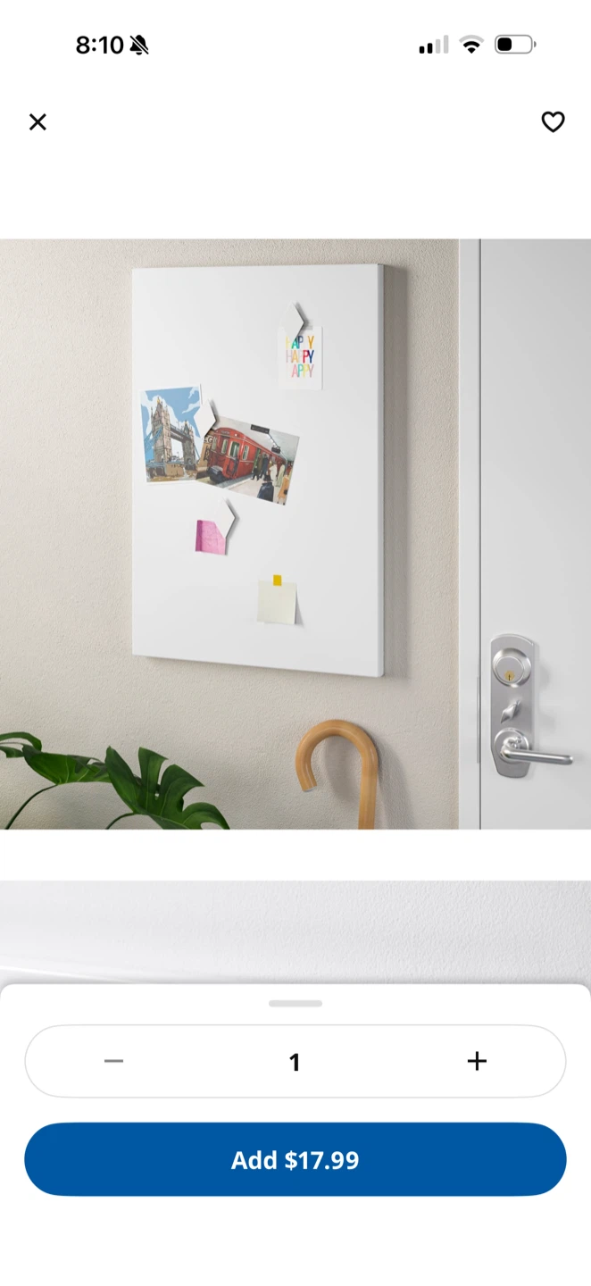 IKEA Svensås Magnetic Memo Board
