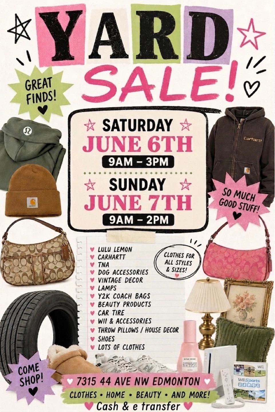 Garage sale