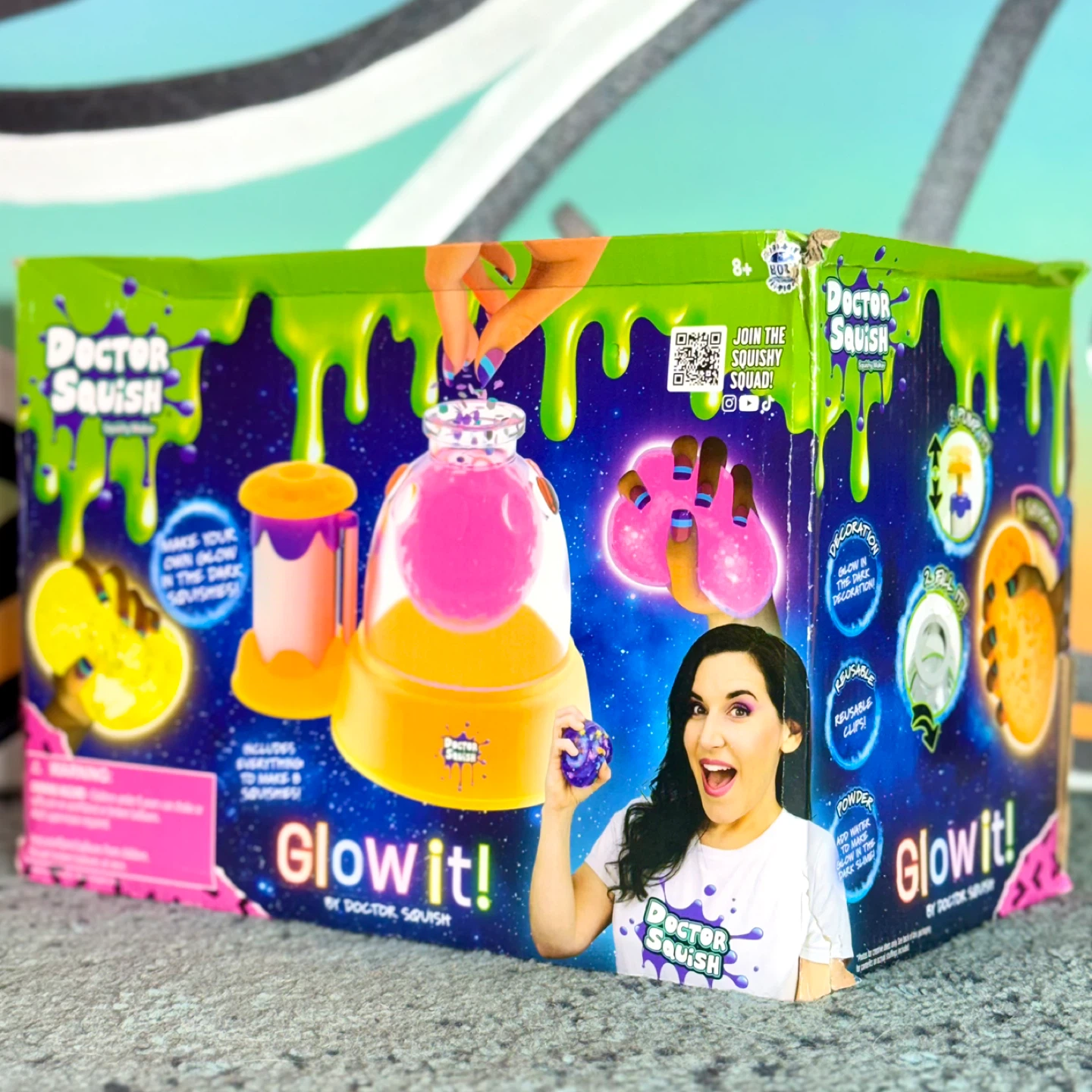 💡 Doctor Squish Glow It! Glow-in-the-Dark Squishy Maker 🩷✨New