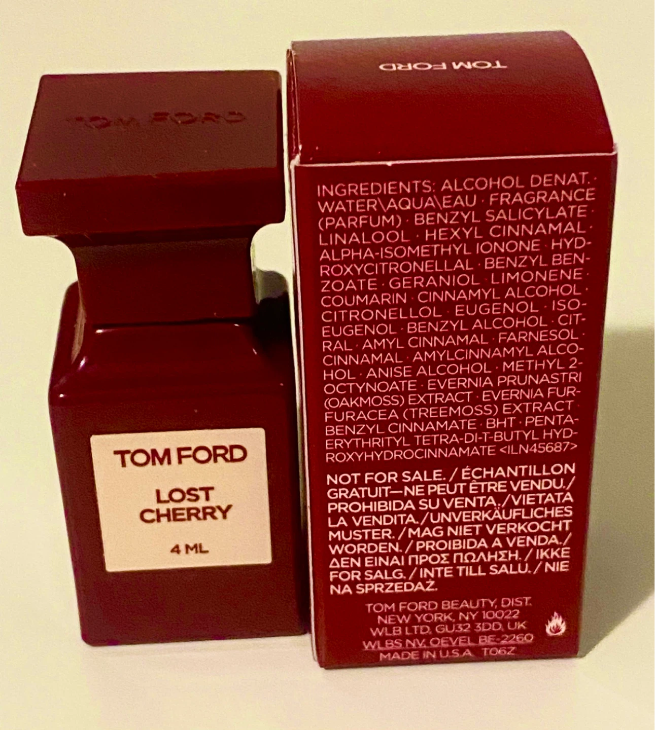 Tom Ford Lost Cherry Eau de Parfum 4ml - photo 2