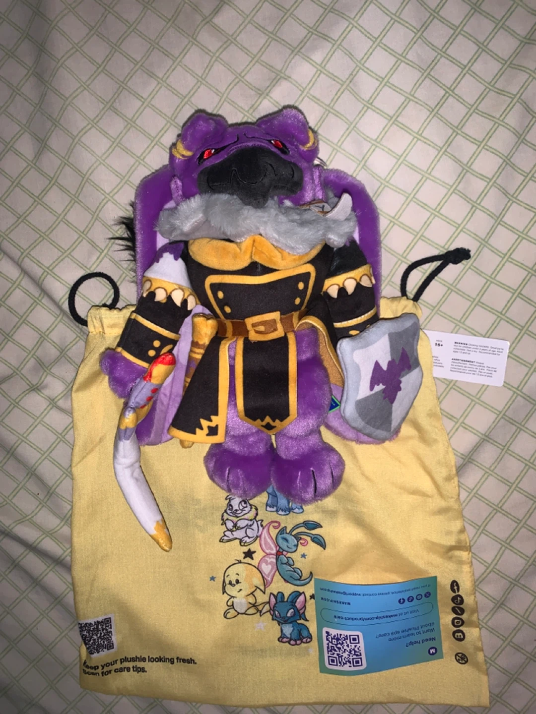 New Makeship Neopets Lord Kass Plush - photo 2