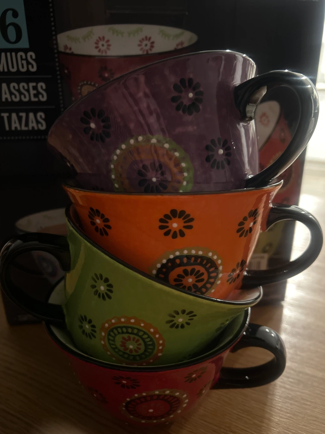 4 Mugs Set