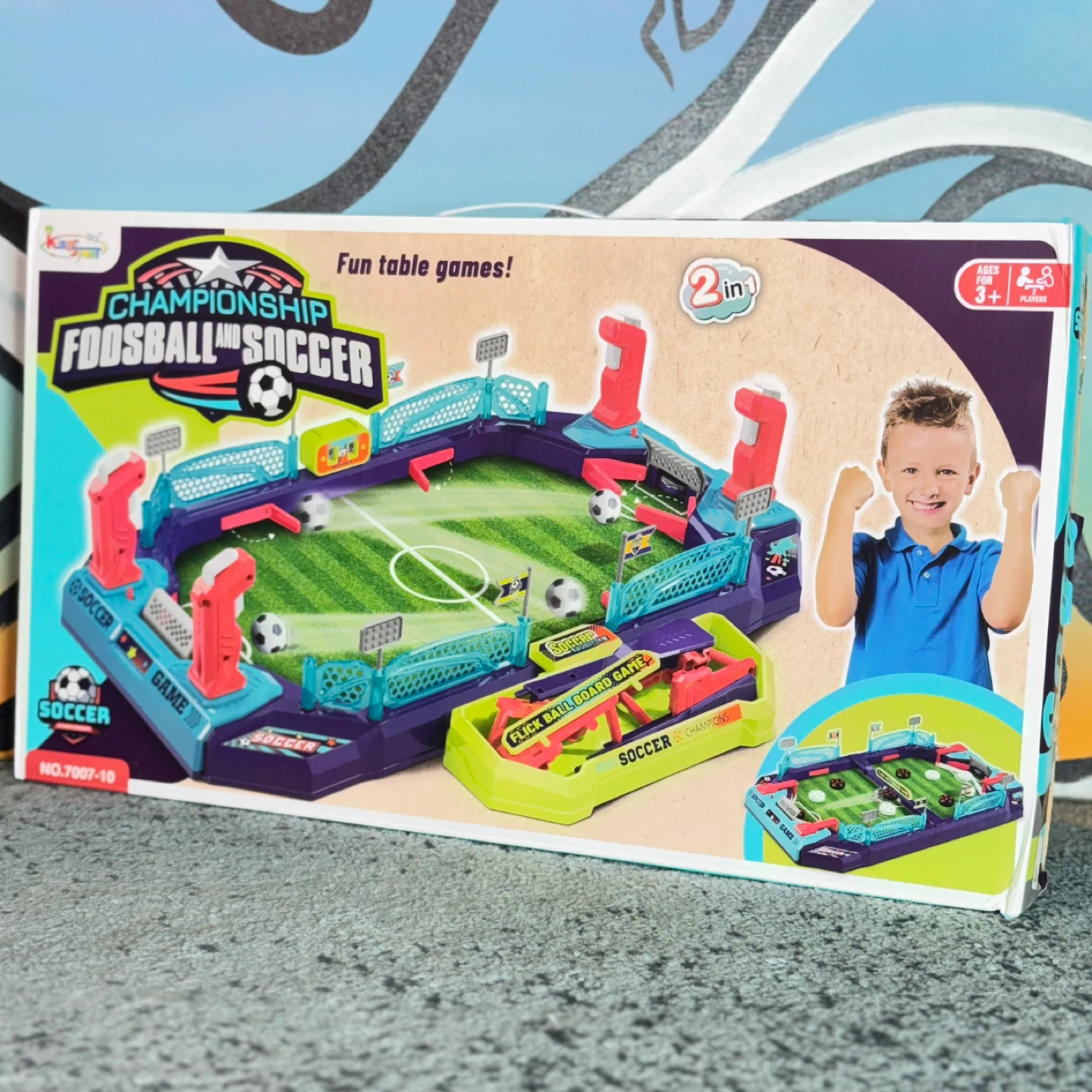 ⚽ Foosball & Soccer Table 🏆 | 2-in-1 Family Board Game 🎮 New