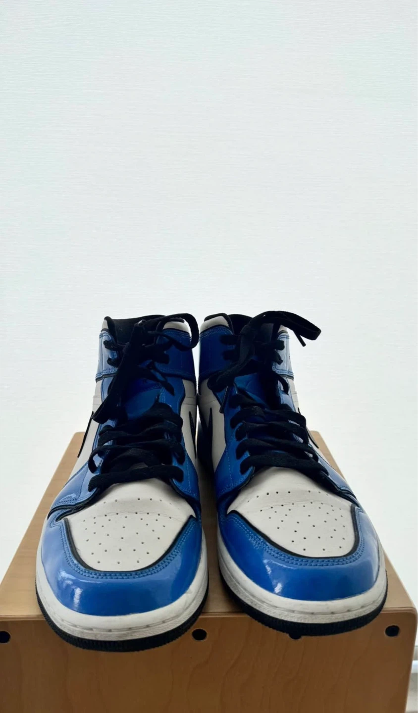 Nike Air Jordan 1 Mid SE "Signal Blue" - Size US 9.5 - photo 5