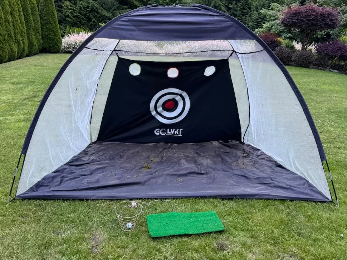 GOLVK! Golf Hitting Net