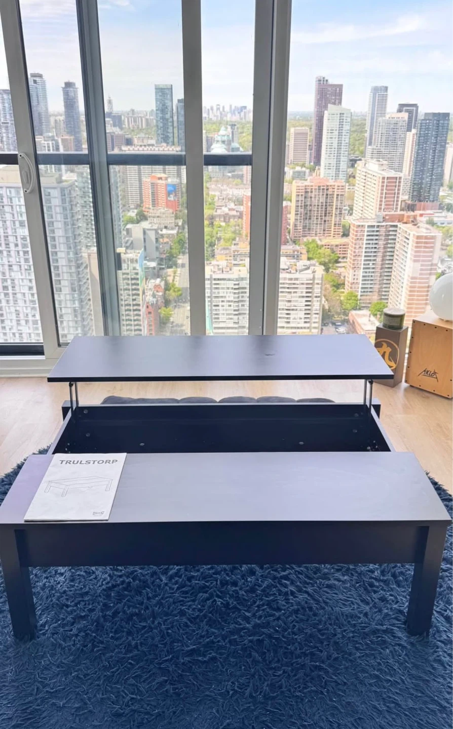 IKEA TRULSTORP Coffee Table with Storage
