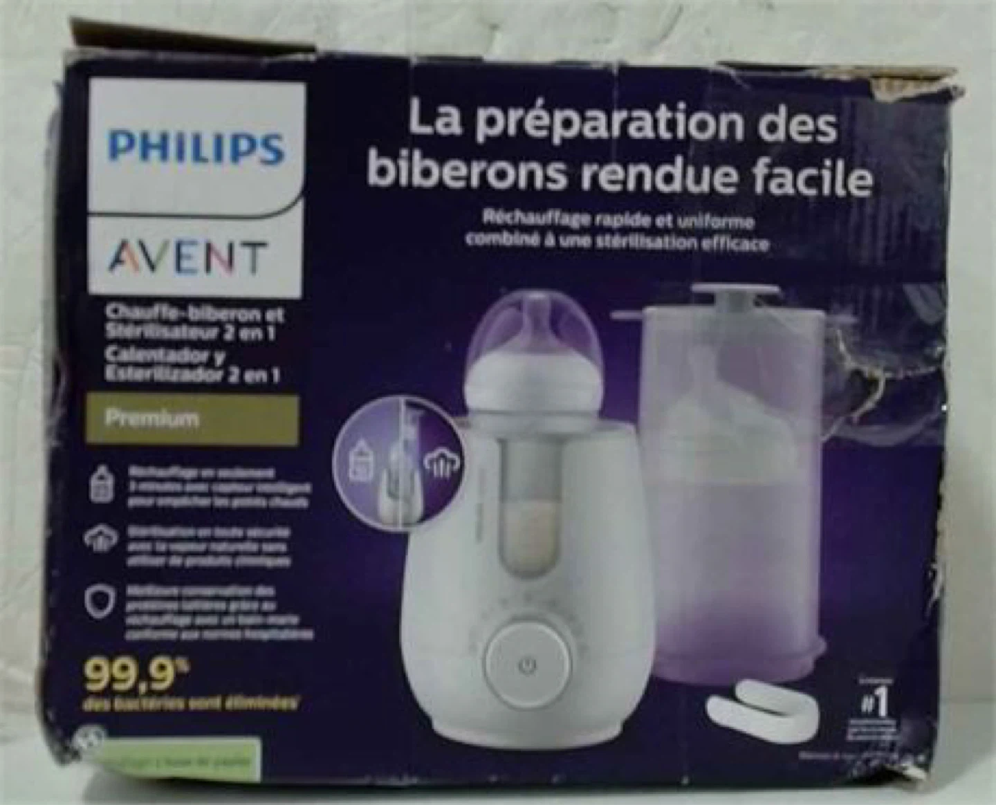 Philips Avent Premium 2-in-1 Warmer & Sterilizer