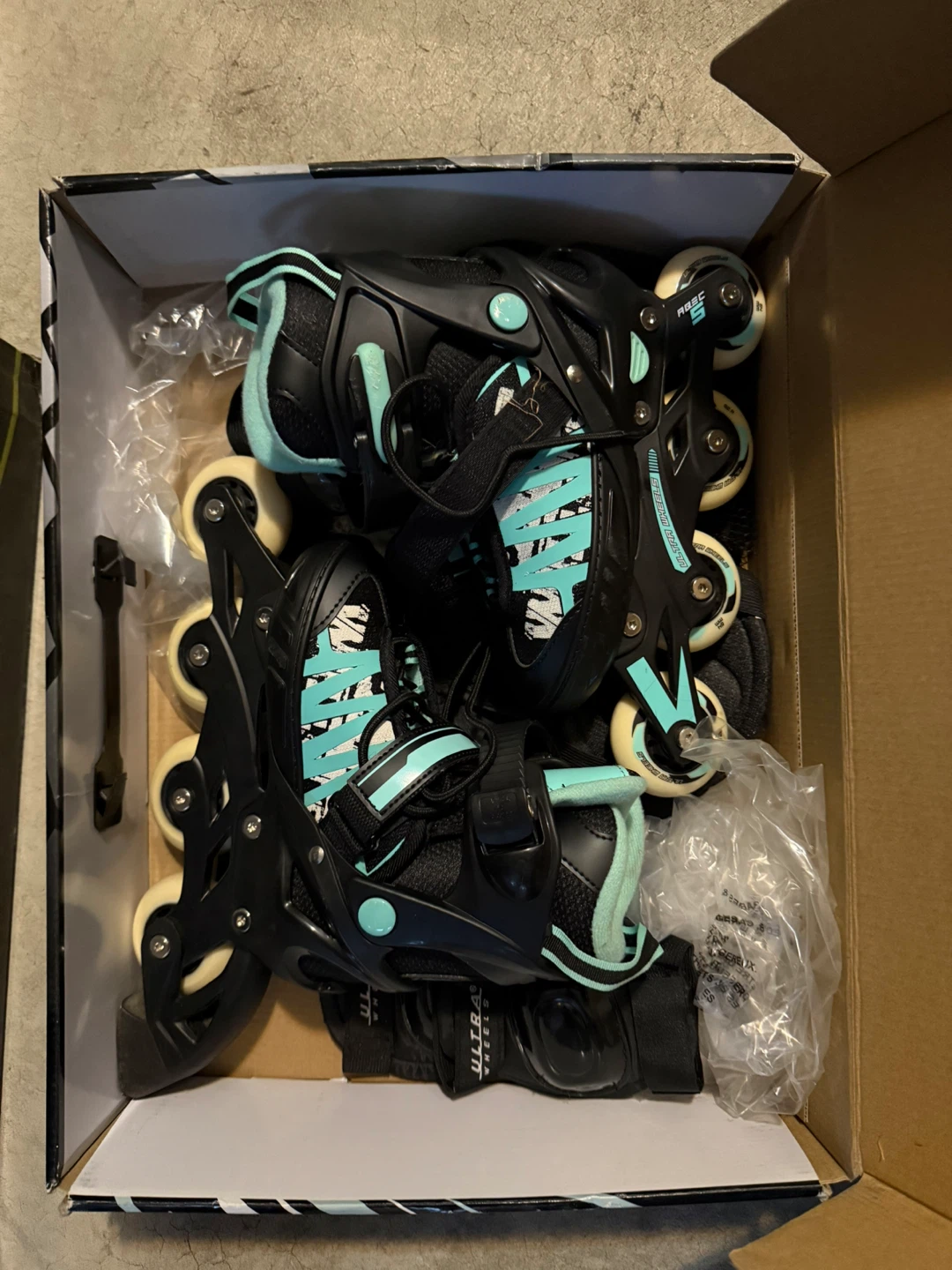 Ultra Wheels Inline Skates Adjustable Size 1-4