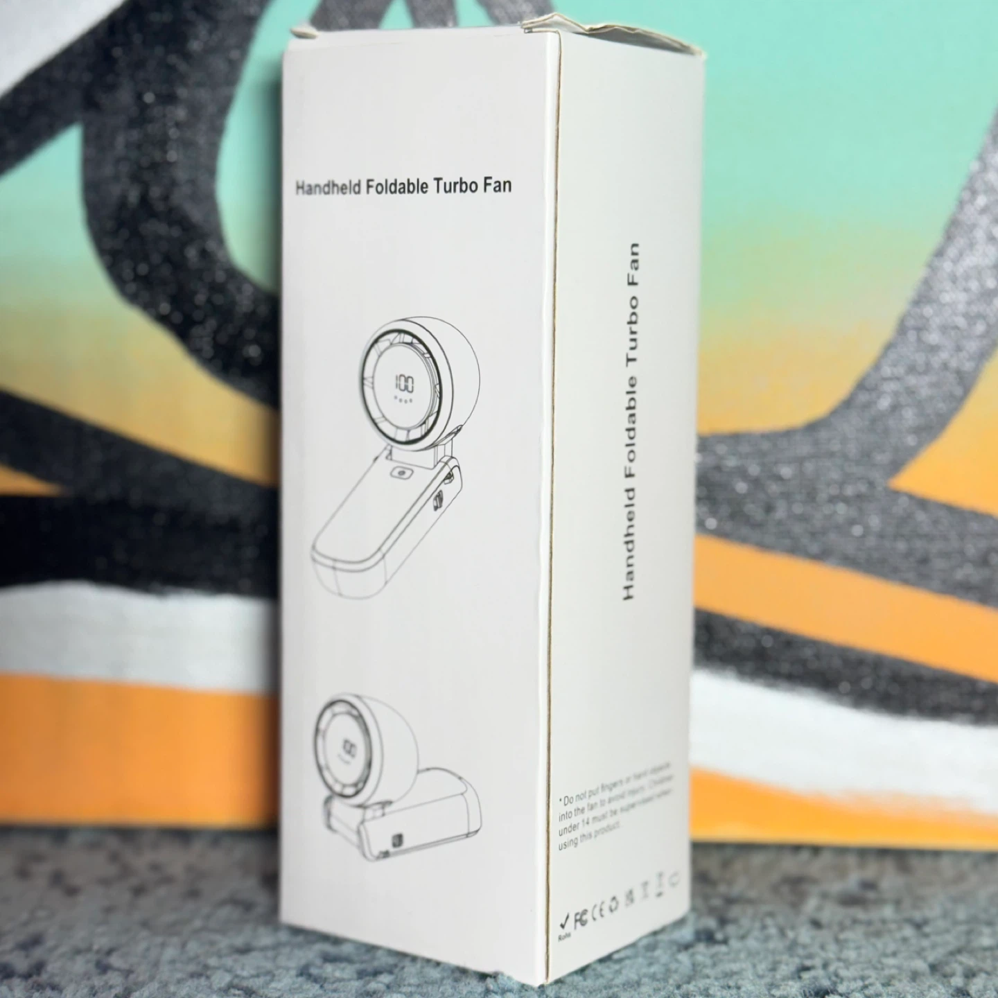 🌬️ Handheld Foldable Turbo Fan | Rechargeable | Portable - photo 3