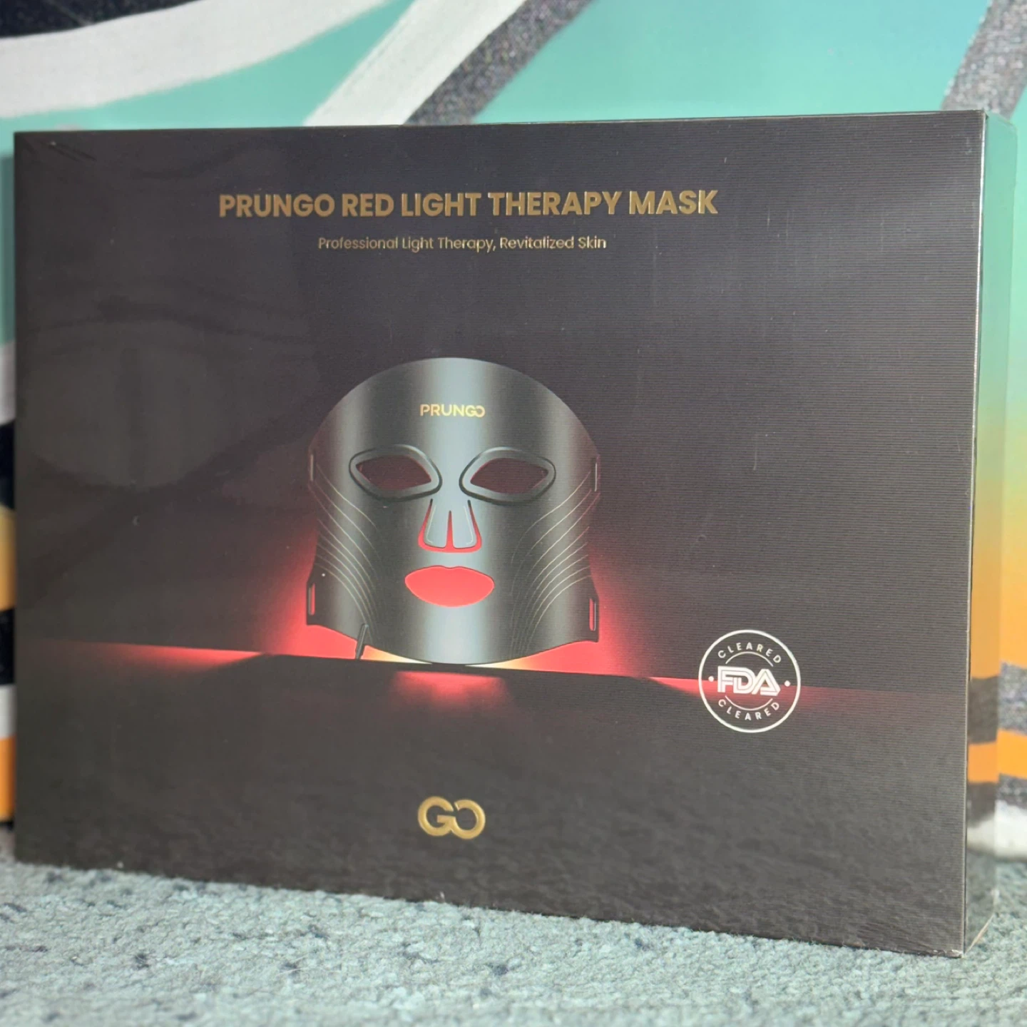 ✨PRUNGO Red Light LED Facial Therapy Mask | FDA Cleared | Sealed