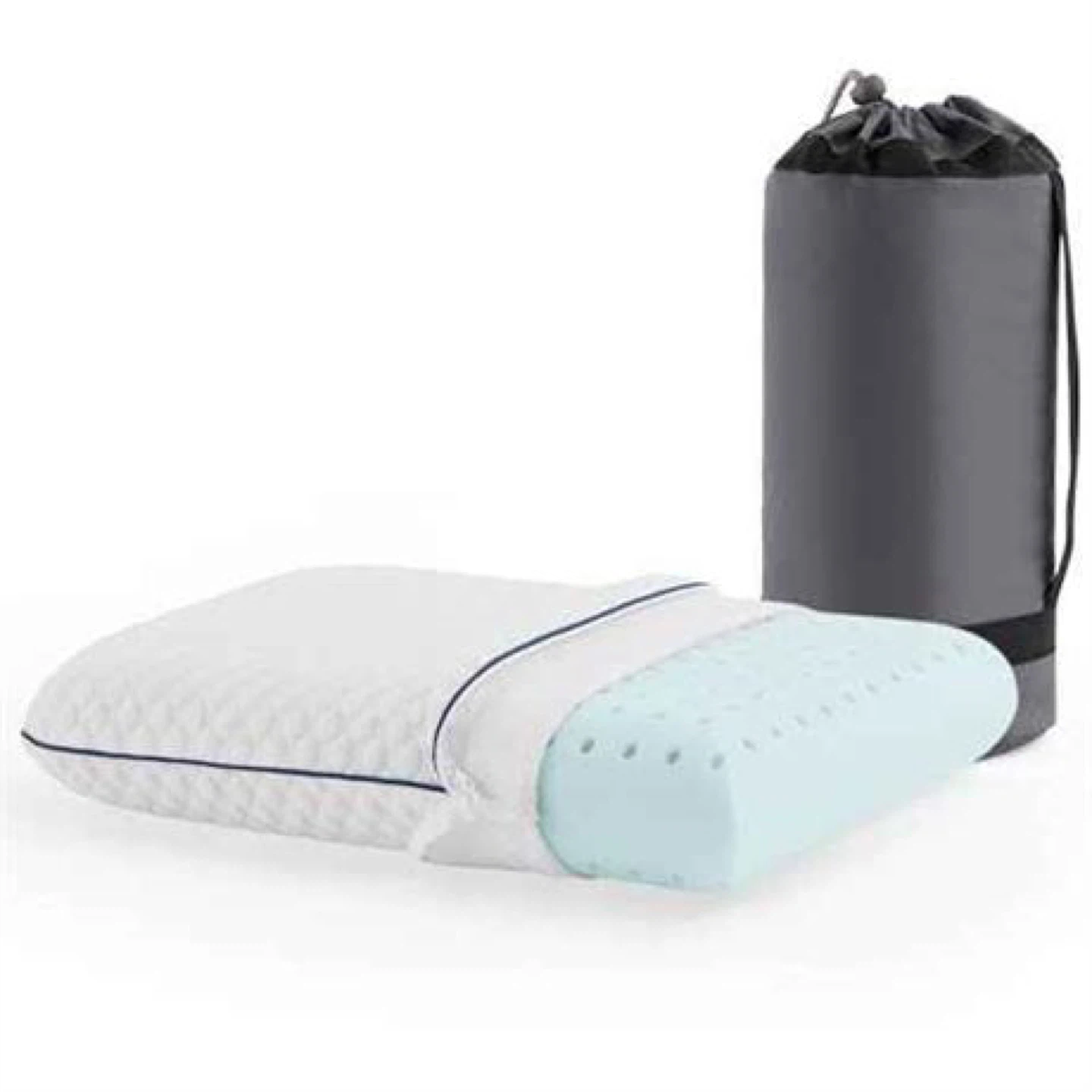 WEEKENDER Gel Memory Foam Trave&Camping Pillow, Size Small
