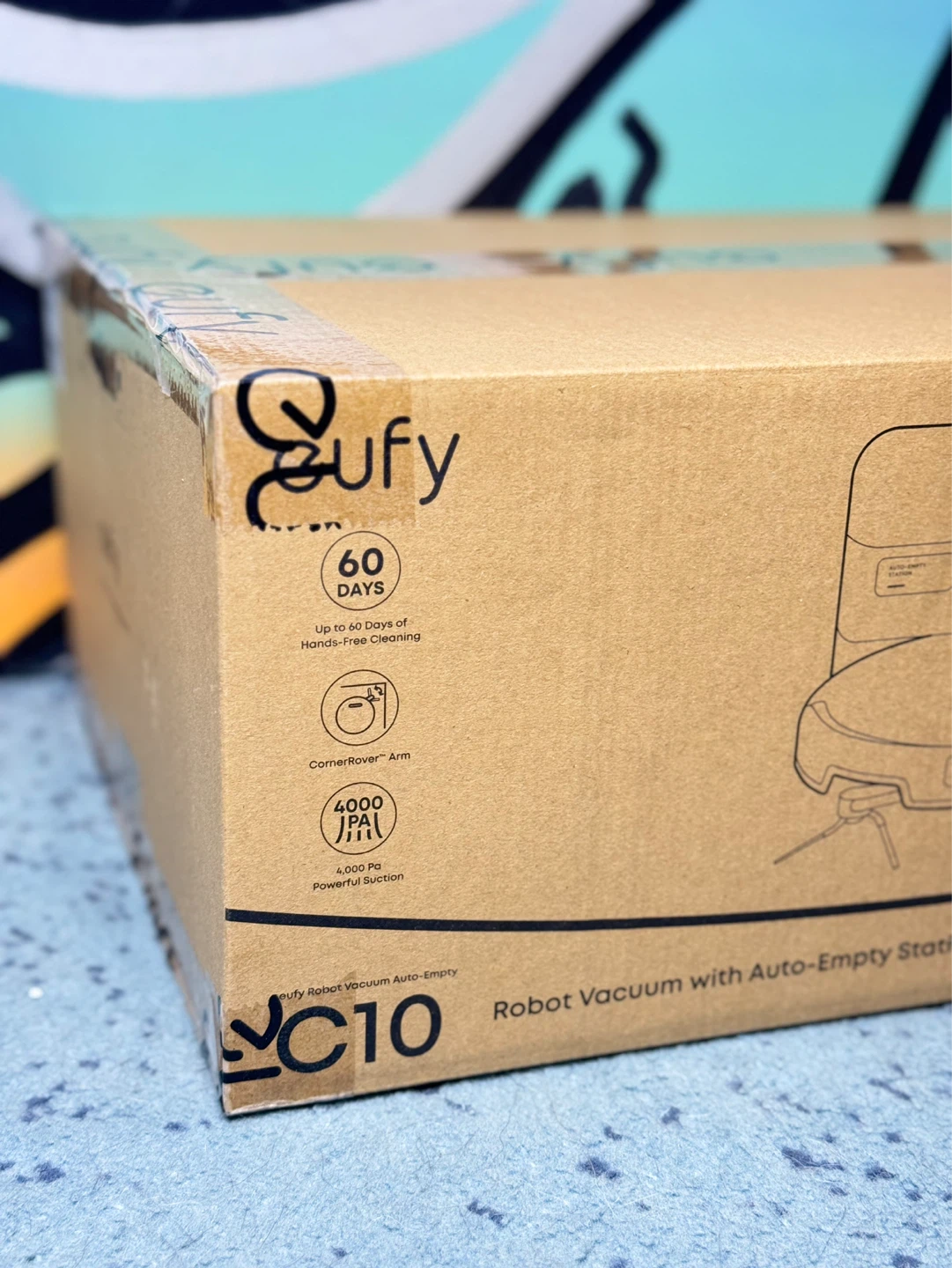 Eufy Robot Vacuum C10 w/ Auto-Empty | 4000Pa | Brand New - photo 2