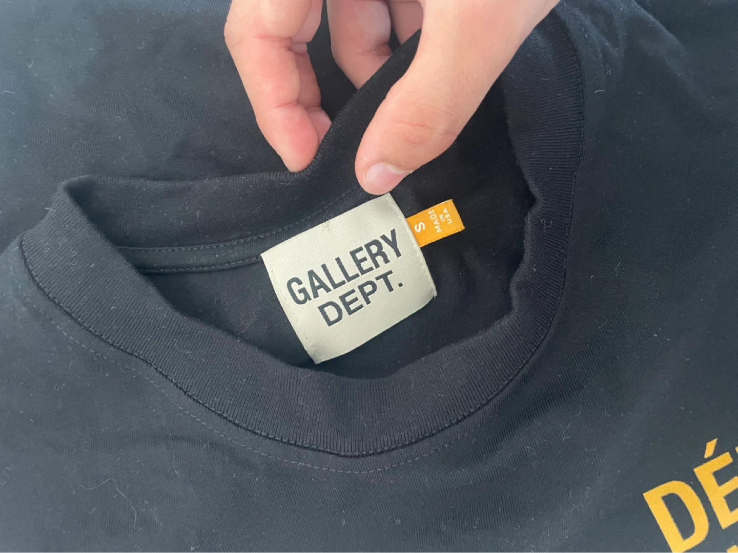 Gallery Dept. Dept. de la Galerie T-Shirt - Black - Size S - photo 3