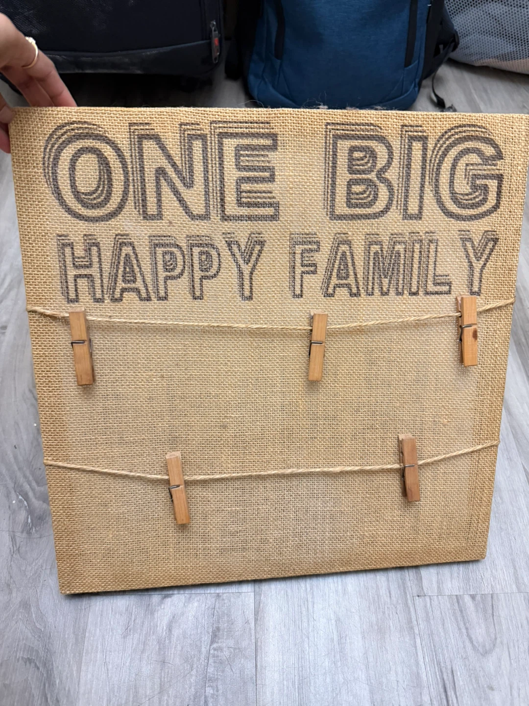 One Big Happy Family Photo Display Frame