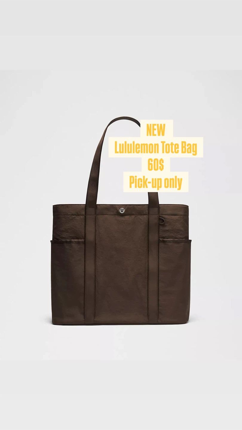 Lululemon Tote Bag (NEW)