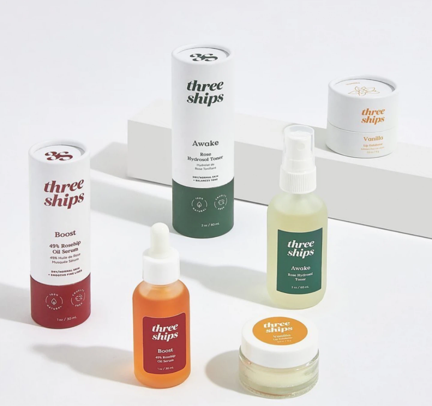 FREE Three Ships Skincare Products
