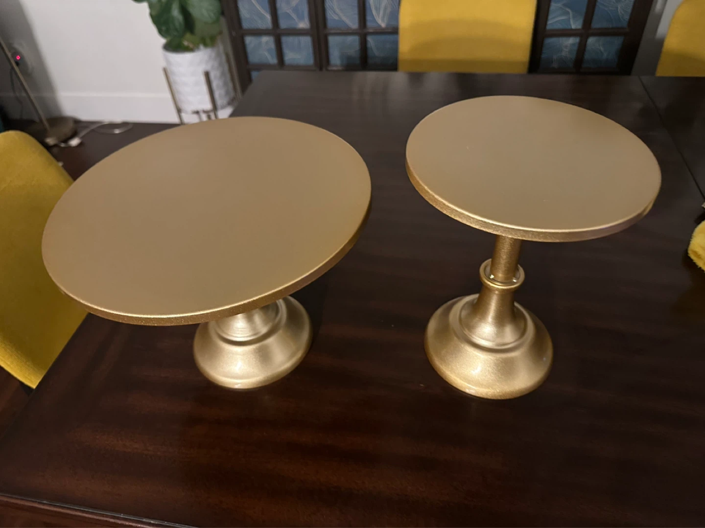 Gold Cake Stand Set (2)