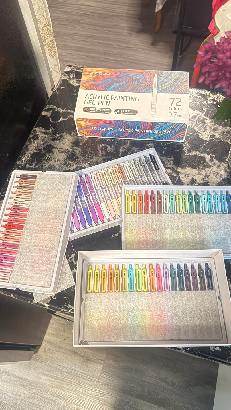 Languo Acrylic Painting Gel Pens - 72 Colours - photo 2