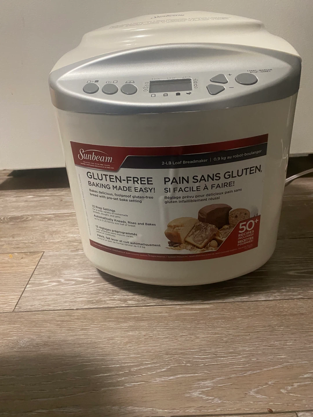 Sunbeam 2-LB Gluten-Free Breadmaker - photo 2
