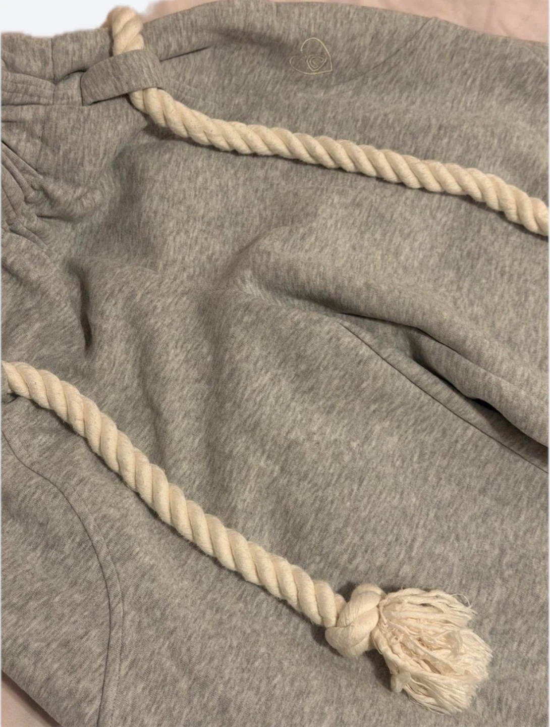 AELFRIC EDEN Grey Wide Leg BARREL Sweatpants - photo 3