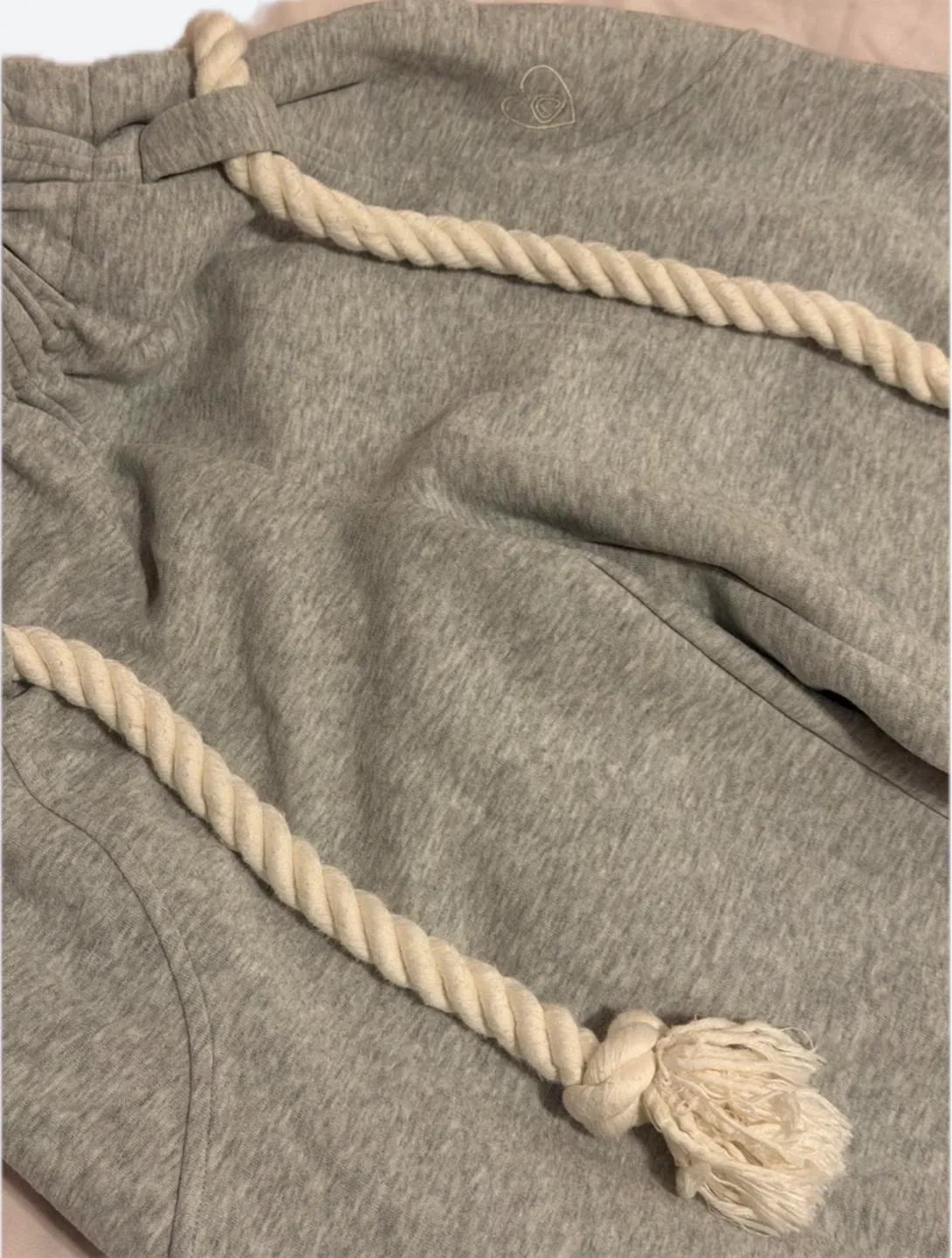 AELFRIC EDEN Grey Wide Leg BARREL Sweatpants - photo 3