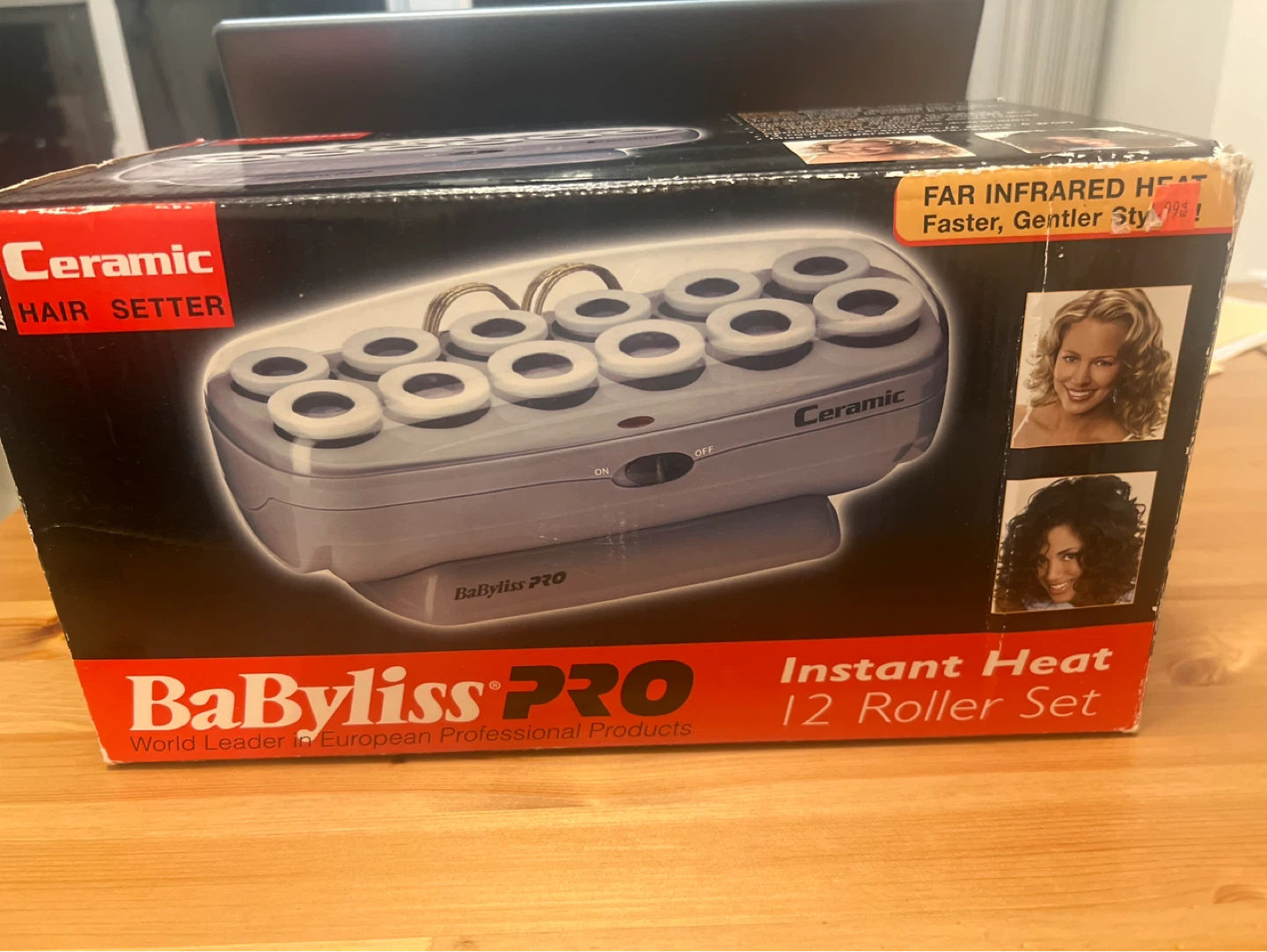 BaByliss PRO Ceramic Hair Setter 12 Roller Set