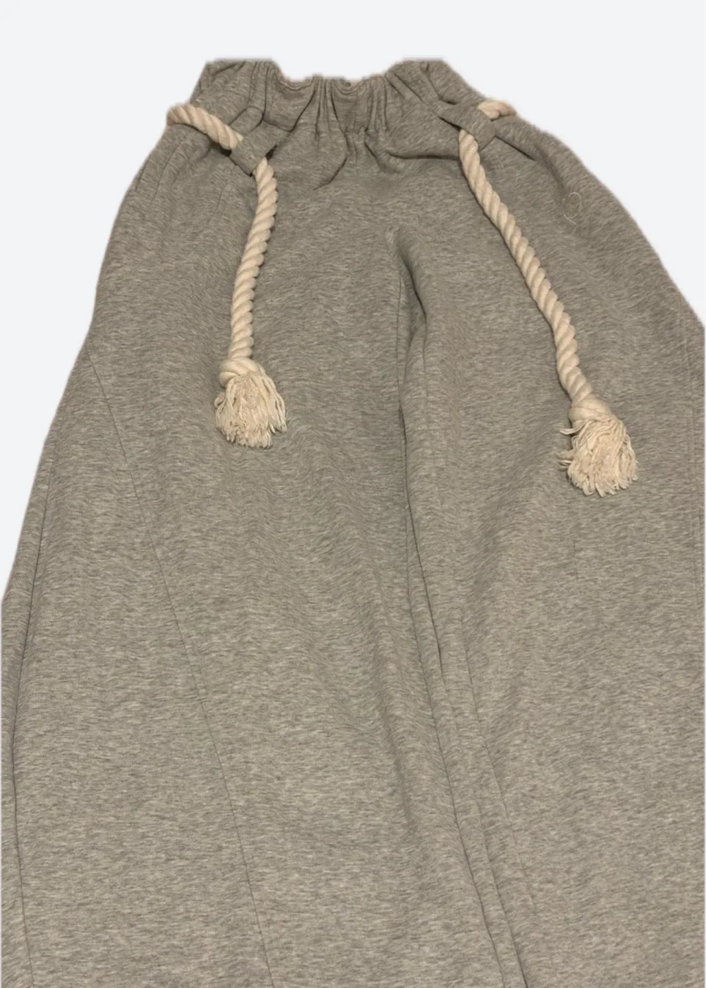 AELFRIC EDEN Grey Wide Leg BARREL Sweatpants - photo 2