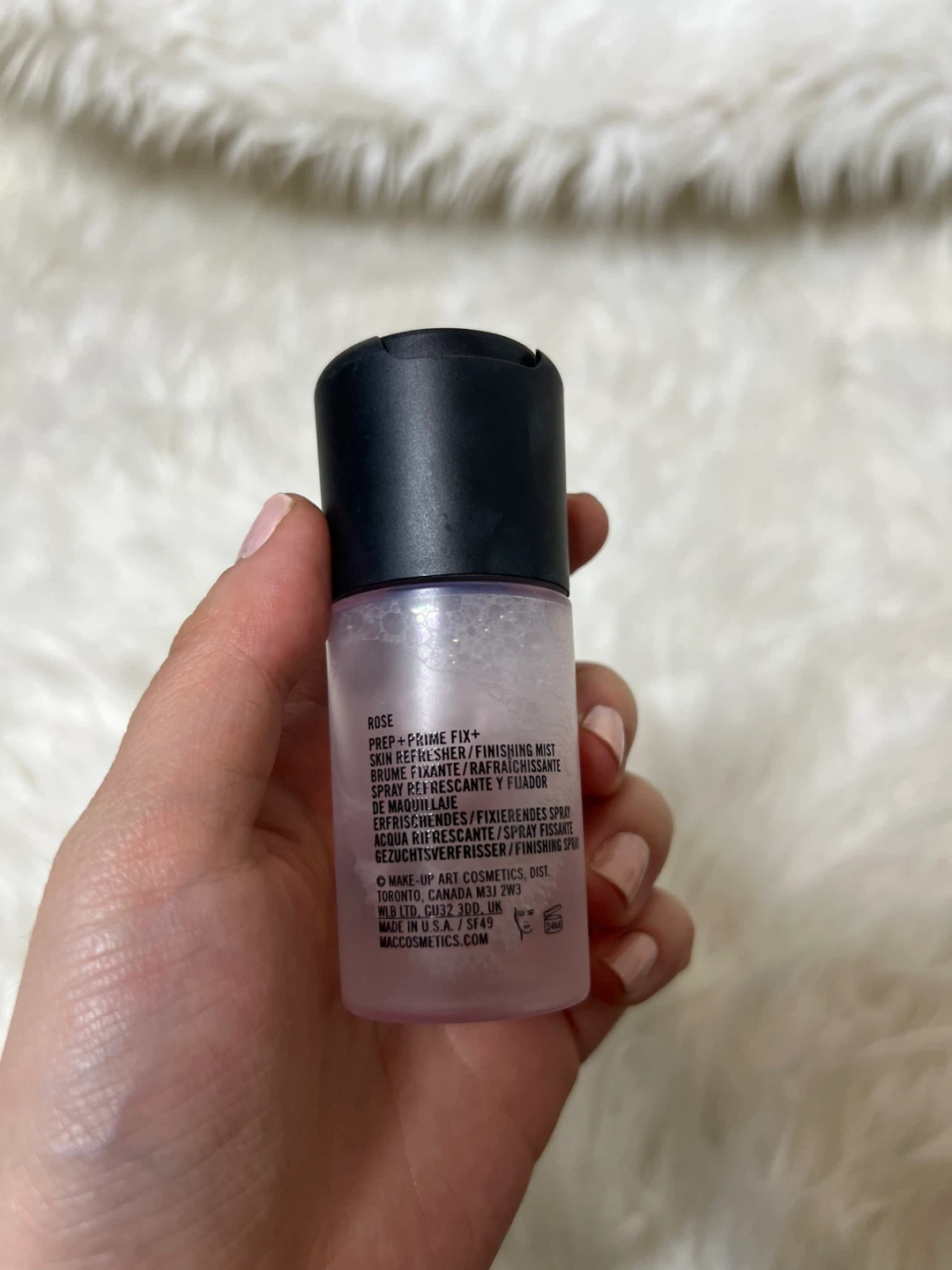 MAC Prep + Prime Fix+ Rose Setting Mist 30 mL - photo 2