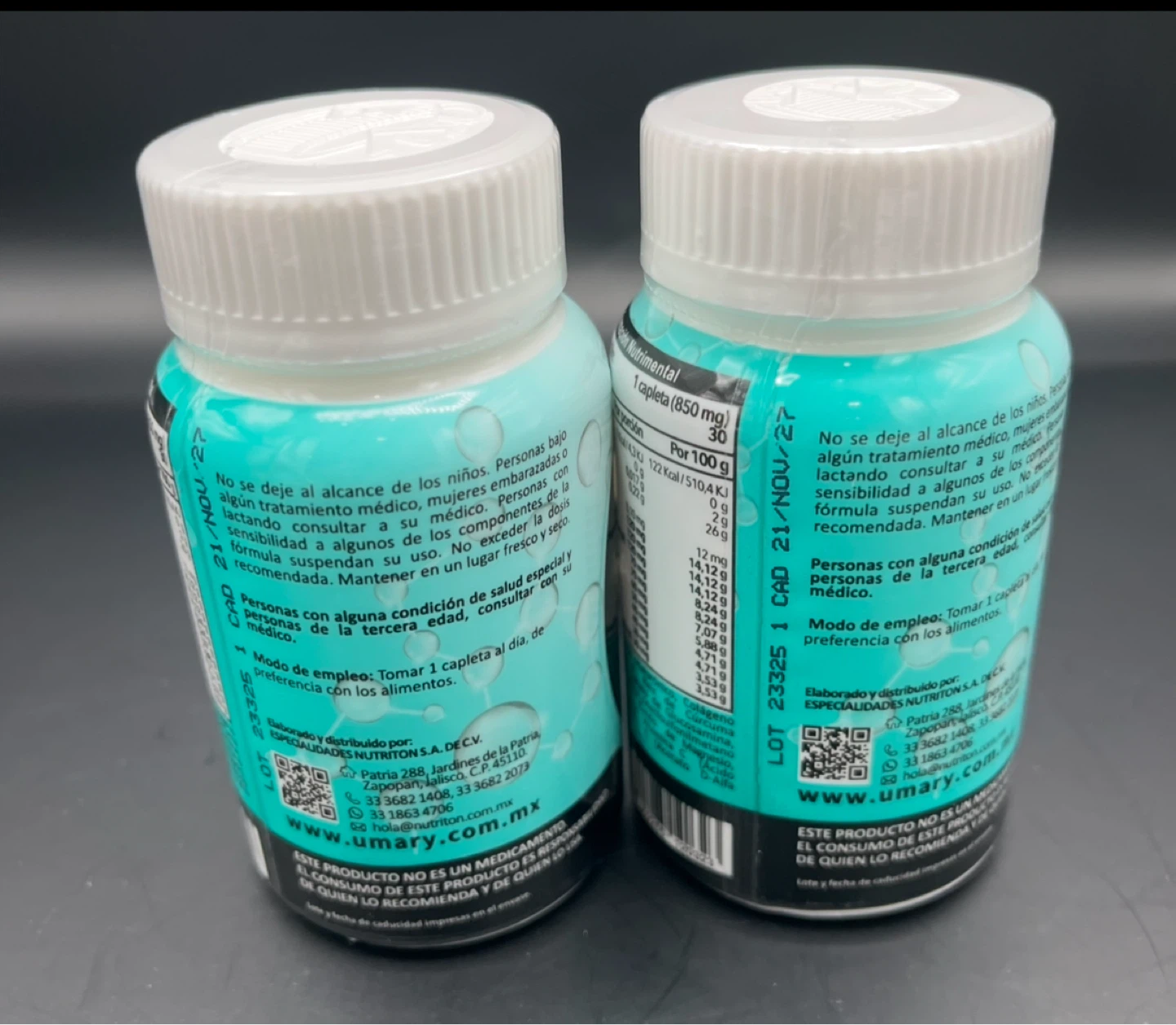 UMARY Acido Hialuronico Supplement (2 x 30 Caplets) - photo 3