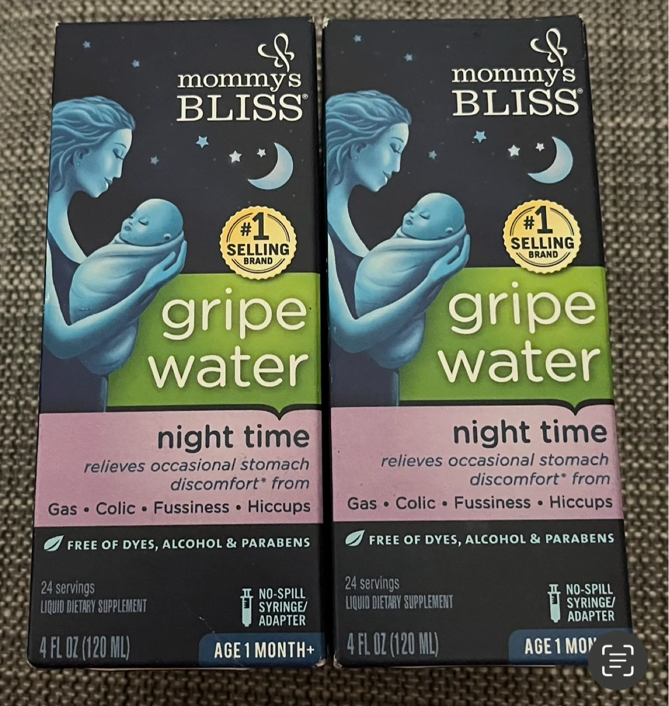 Mommy's Bliss Gripe Water Night Time (4 FL OZ / 120 ML)