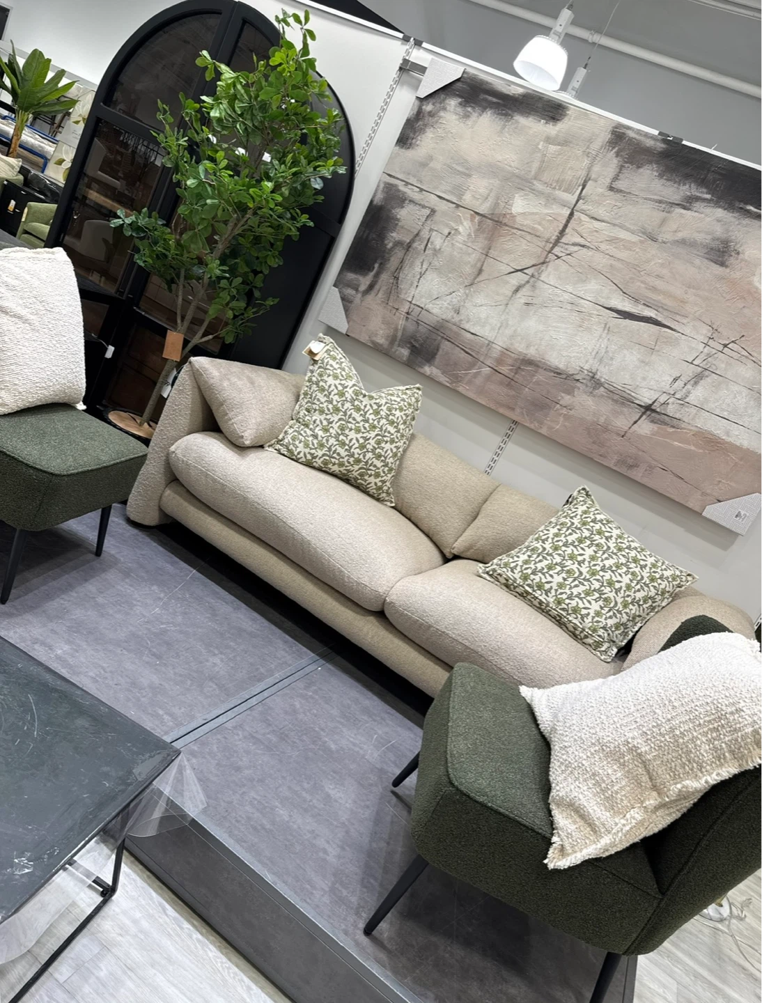 Beige Sofa